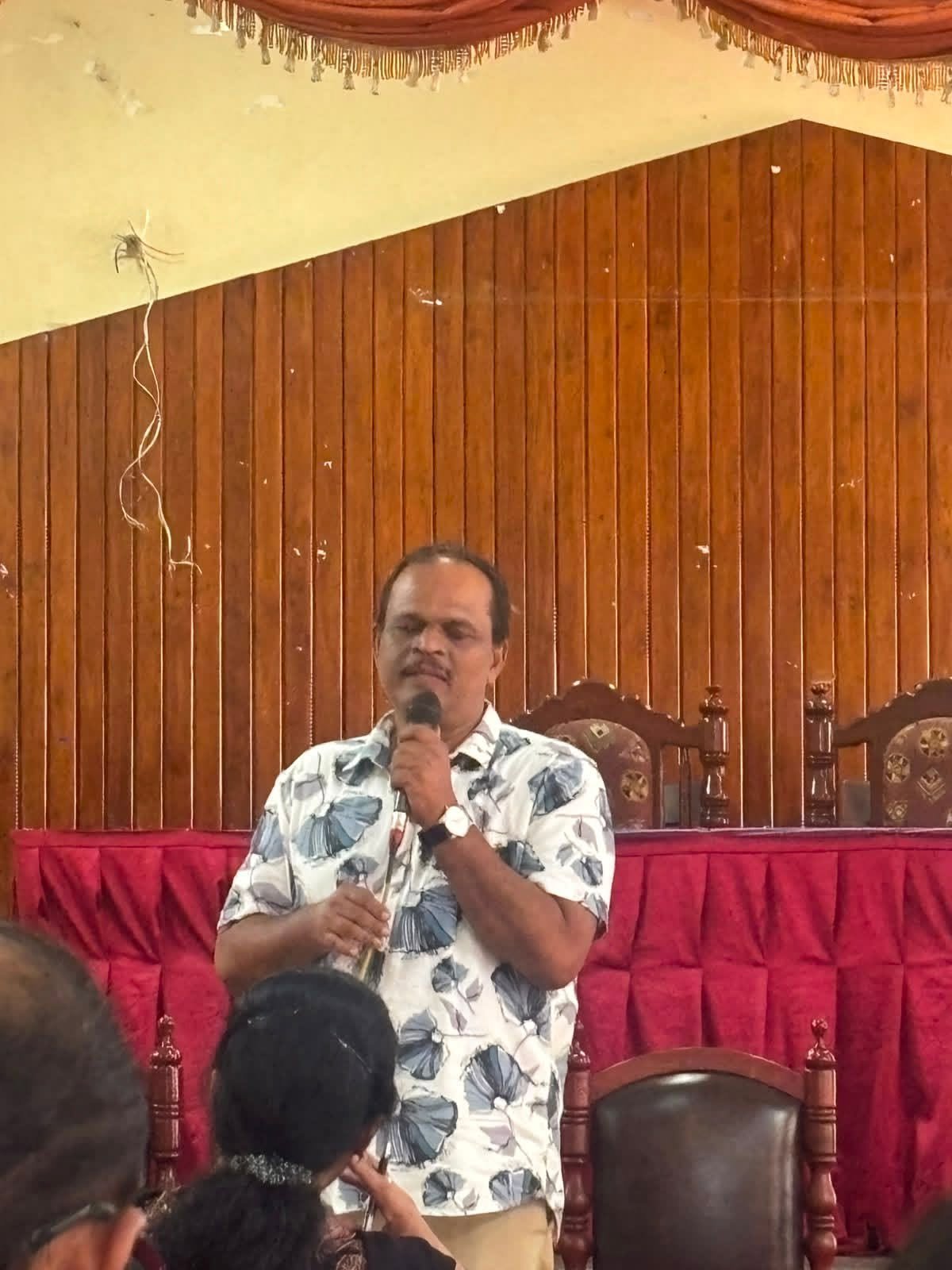 Institutional Leadership Address - Pradheep Pattambi Workshop in Kerala